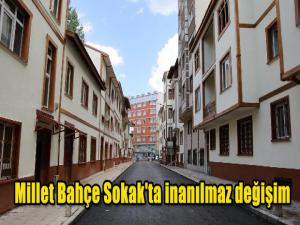 Millet Bahçe Sokak'ta inanılmaz değişim