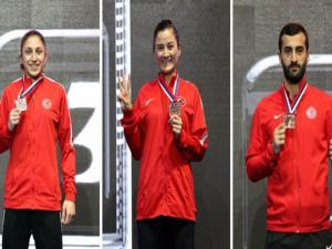 Milli karatecilerden 3 bronz madalya