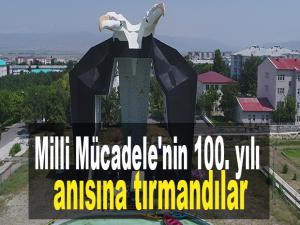 Milli Mücadele'nin 100. yılı anısına tırmandılar