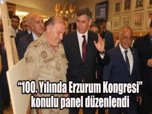 Milli Mücadelenin 100. Yıl dönümü etkinlikleri kapsamında Erzurum Barosu ve Atatürk Üniversitesi işbirliğinde 100. Yılında Erzurum Kongresi konulu panel düzenlendi.