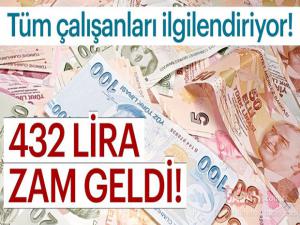 Milyonlarca çalışanı ilgilendiriyor! Ödemelere zam geldi...