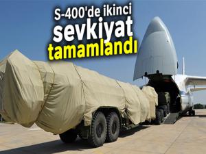 MSB: 'S-400'lerin ikinci batarya malzemelerinin Ankara'ya intikali tamamlandı'