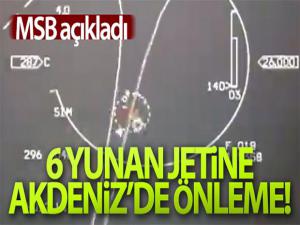 MSB: YUNANİSTANA AİT 6 ADET F-16 UÇAĞINA ÖNLEME YAPILDI