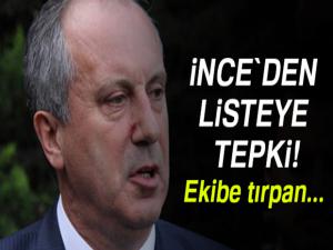 Muharrem İnce ekibine tırpan