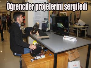 Mühendislik Fakültesi öğrencileri projelerini sergiledi