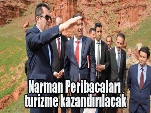 Narman Peribacaları turizme kazandırılacak