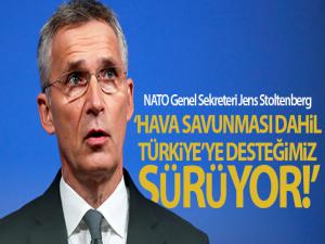 NATO Genel Sekreteri Stoltenberg: 'Türkiye'ye havadan koruma sağlayacağız'