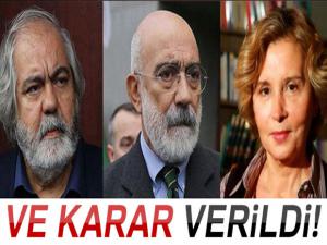 Nazlı Ilıcak ve Altan kardeşlere müebbet hapis cezası!