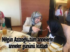 Nilgün Azizoğlu Anneler Gününde şehit anneleri ile yemekte buluştu