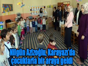 Nilgün Azizoğlu, Karayazıda çocuklarla bir araya geldi