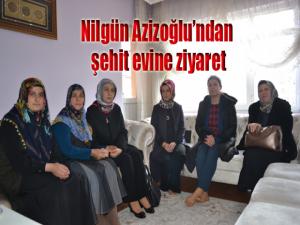 Nilgün Azizoğlu şehit yakınlarını yalnız bırakmıyor