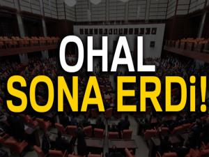 OHAL sona erdi!