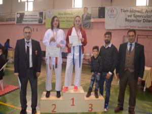 Okullar arası Karate İl Birinciliği müsabakaları yapıldı