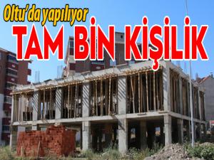 Oltu'da bin kişilik cami yapılıyor