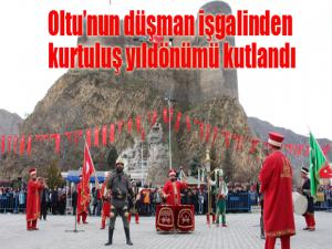 Oltunun düşman işgalinden kurtuluş yıldönümü kutlandı