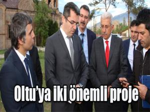 Oltuya iki önemli proje