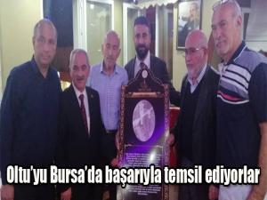 Oltuyu Bursada başarıyla temsil ediyorlar