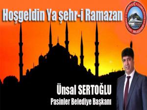 Onbir ayın sultanı Ramazan-ı şerifiniz hayırlı olsun