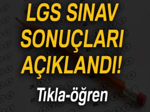 Ortaöğretim kurumlarına yerleştirme sonuçları açıklandı!