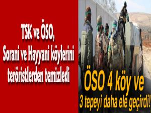 ÖSO, 4 köy ve 3 tepeyi daha ele geçirdi