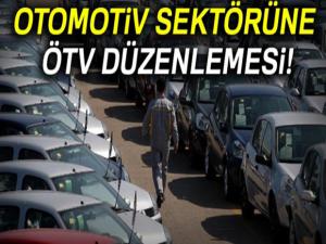 Otomotiv sektörüne ÖTV düzenlemesi