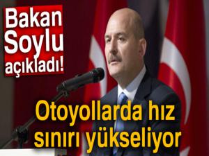 Otoyollarda hız sınırı yükseliyor