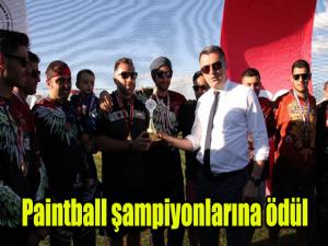 Paintball şampiyonlarına ödül