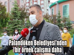 Palandöken Belediyesi'nden bir örnek çalışma daha