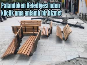 Palandöken Belediyesi'nden küçük ama anlamlı bir hizmet