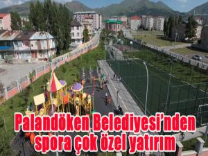 Palandöken Belediyesinden spora çok özel yatırım