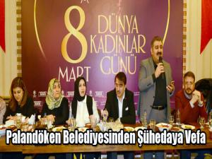 Palandöken Belediyesinden Şühedaya Vefa