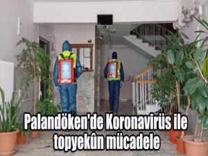 Palandöken'de Koronavirüs ile topyekûn mücadele