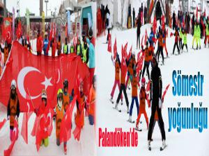 Palandöken'de sömestr yoğunluğu