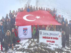  Palandökenin zirvesinde şehitleri yad ettiler