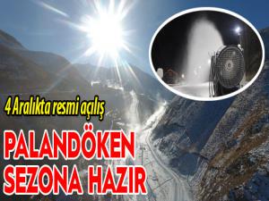 Palandöken Kayak Merkezi yeni sezona hazır