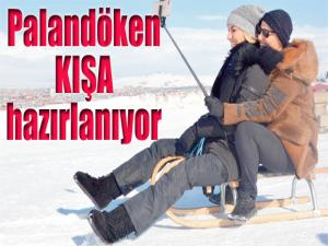 Palandöken kışa hazırlanıyor