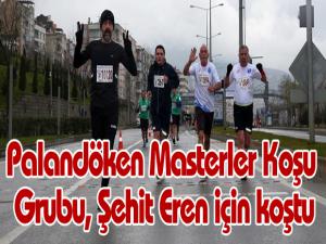 Palandöken Masterler Koşu Grubu, Şehit Eren için koştu