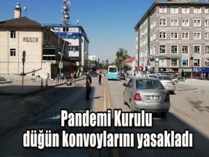 Pandemi Kurulu Düğün konvoylarını yasakladı