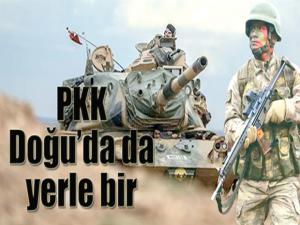 PKK  Doğu'da da yerle bir