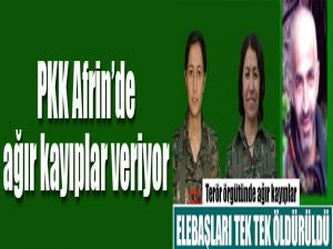 PKK ve YPJ'nin elebaşları tek tek öldürüldü!