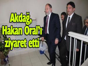 Prof. Dr. Akdağdan Hakan Orala hayırlı olsun ziyareti