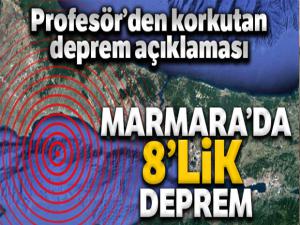 Prof. Dr. İnan'dan korkutan açıklama: 'Tamamı kırılırsa 8'e yakın deprem üretebilir'