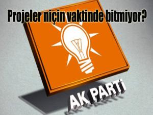 Projeler niçin vaktinde bitmiyor?