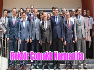 Rektör Çomaklı Narmanda