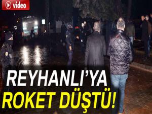 Reyhanlıya roket düştü