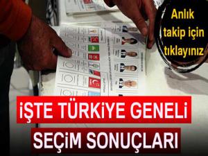 Sandıklar kapandı! İlk sonuçlar geldi