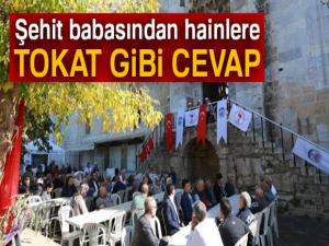 Şehit babası yine yüreklere dokundu, hainlere tokat gibi cevap verdi