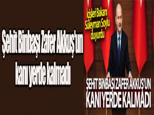 Şehit Binbaşı Zafer Akkuş'un kanı yerde kalmadı