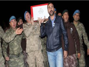 Şehit uzman çavuş için Hakkari'de tören düzenlendi