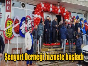 Şenyurt Derneği hizmete başladı